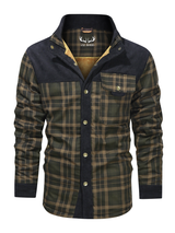 Men’s Lumber Jacket with Fur Lining in Winter Style | Warm Casual Coat