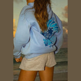 Women’s Hoodie in Autumn Casual Style | Comfortable Zip Up Sweatshirt