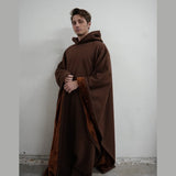 Women’s Hooded Poncho in Relaxed Draped Fit | Stylish Winter Coat