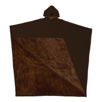 Women’s Hooded Poncho in Relaxed Draped Fit | Stylish Winter Coat