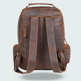 Classic Leather Backpack | Vintage Design | Functional Everyday Use