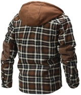 Men’s Fleece Jacket with Hood and Faux Fur Lining | Warm Winter Outdoor Coat