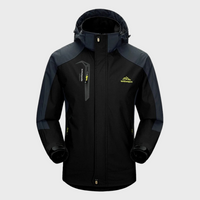 Men’s Waterproof Windproof Jacket with Hood | Lightweight Outdoor Coat