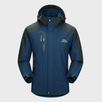 Men’s Waterproof Windproof Jacket with Hood | Lightweight Outdoor Coat