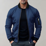 Men’s Bomber Jacket | Lightweight Fit | Zip Pockets | Autumn Outerwear