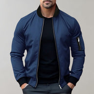 Men’s Bomber Jacket | Lightweight Fit | Zip Pockets | Autumn Outerwear