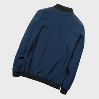 Men’s Bomber Jacket | Lightweight Fit | Zip Pockets | Autumn Outerwear