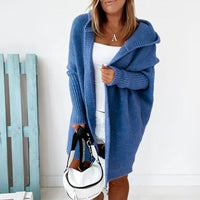 Women’s Oversized Hooded Cardigan | Long Knitwear | Cozy Casual Layer | Autumn Winter Style
