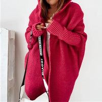 Women’s Oversized Hooded Cardigan | Long Knitwear | Cozy Casual Layer | Autumn Winter Style