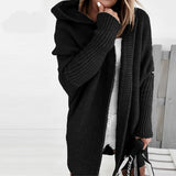 Women’s Oversized Hooded Cardigan | Long Knitwear | Cozy Casual Layer | Autumn Winter Style
