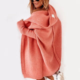 Women’s Oversized Hooded Cardigan | Long Knitwear | Cozy Casual Layer | Autumn Winter Style