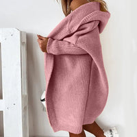 Women’s Oversized Hooded Cardigan | Long Knitwear | Cozy Casual Layer | Autumn Winter Style