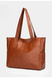 Women’s Shoulder Bag in Classic Vintage Style | Elegant Everyday Handbag