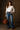 Women’s Wide Leg Jeans in Retro Flared Style | Casual Ladies Denim Pants