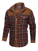 Men’s Lumber Jacket with Fur Lining in Winter Style | Warm Casual Coat