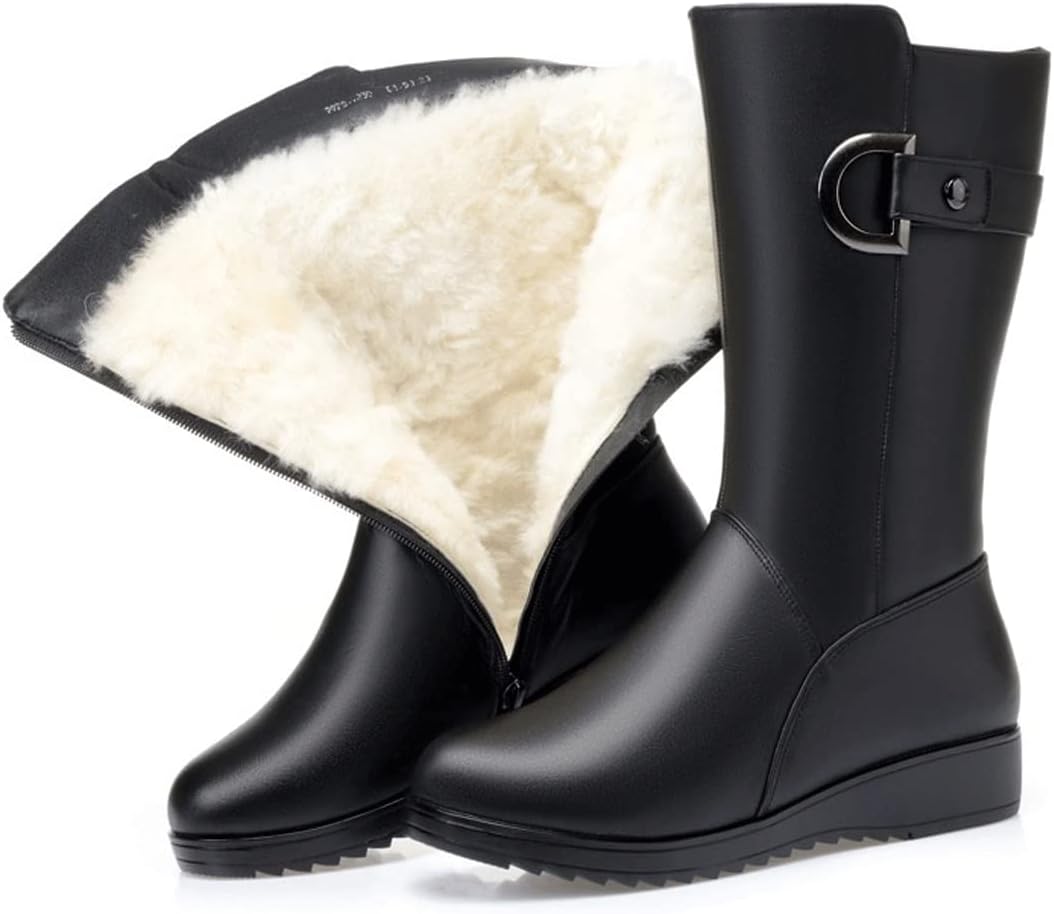 Women’s Winter Boots with Fleece Lining | Warm Waterproof Ladies Boots