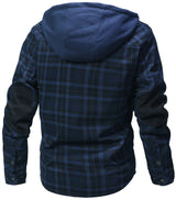 Men’s Fleece Jacket with Hood and Faux Fur Lining | Warm Winter Outdoor Coat