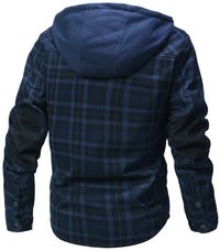 Men’s Fleece Jacket with Hood and Faux Fur Lining | Warm Winter Outdoor Coat