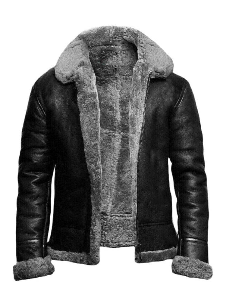 Men’s Winter Jacket with Fleece Lining | Warm Insulated Coat