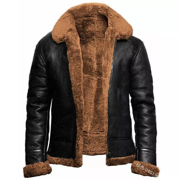 Men’s Winter Jacket with Fleece Lining | Warm Insulated Coat