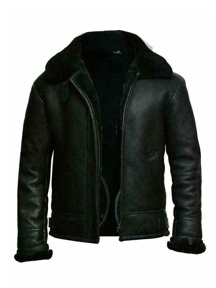 Men’s Winter Jacket with Fleece Lining | Warm Insulated Coat