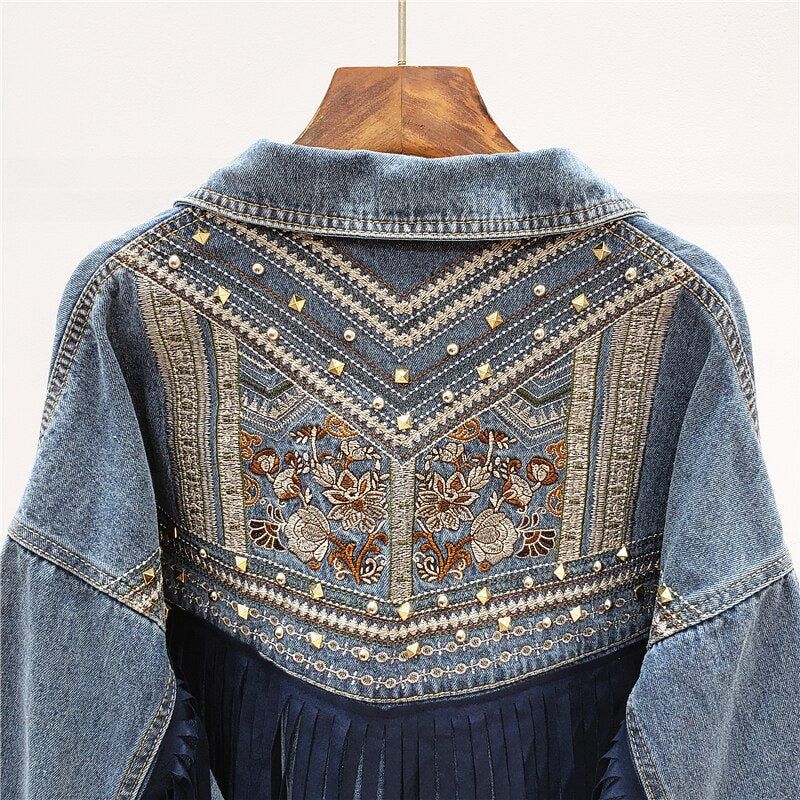 Women’s Denim Jacket in Classic Casual Style | Stylish Ladies Jacket