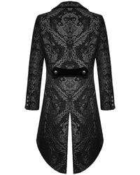 Men’s Gothic Tailcoat in Long Coat Style | Elegant Winter Jacket for Men