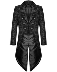 Men’s Gothic Tailcoat in Long Coat Style | Elegant Winter Jacket for Men