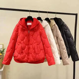 Women’s Quilted Winter Jacket with Padded Design | Warm Ladies Coat for Cold Days