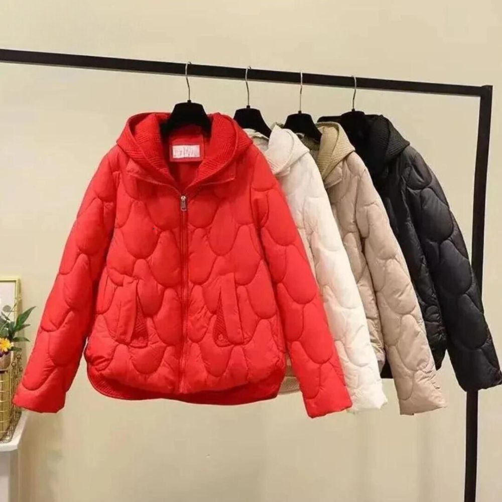 Women’s Quilted Winter Jacket with Padded Design | Warm Ladies Coat for Cold Days
