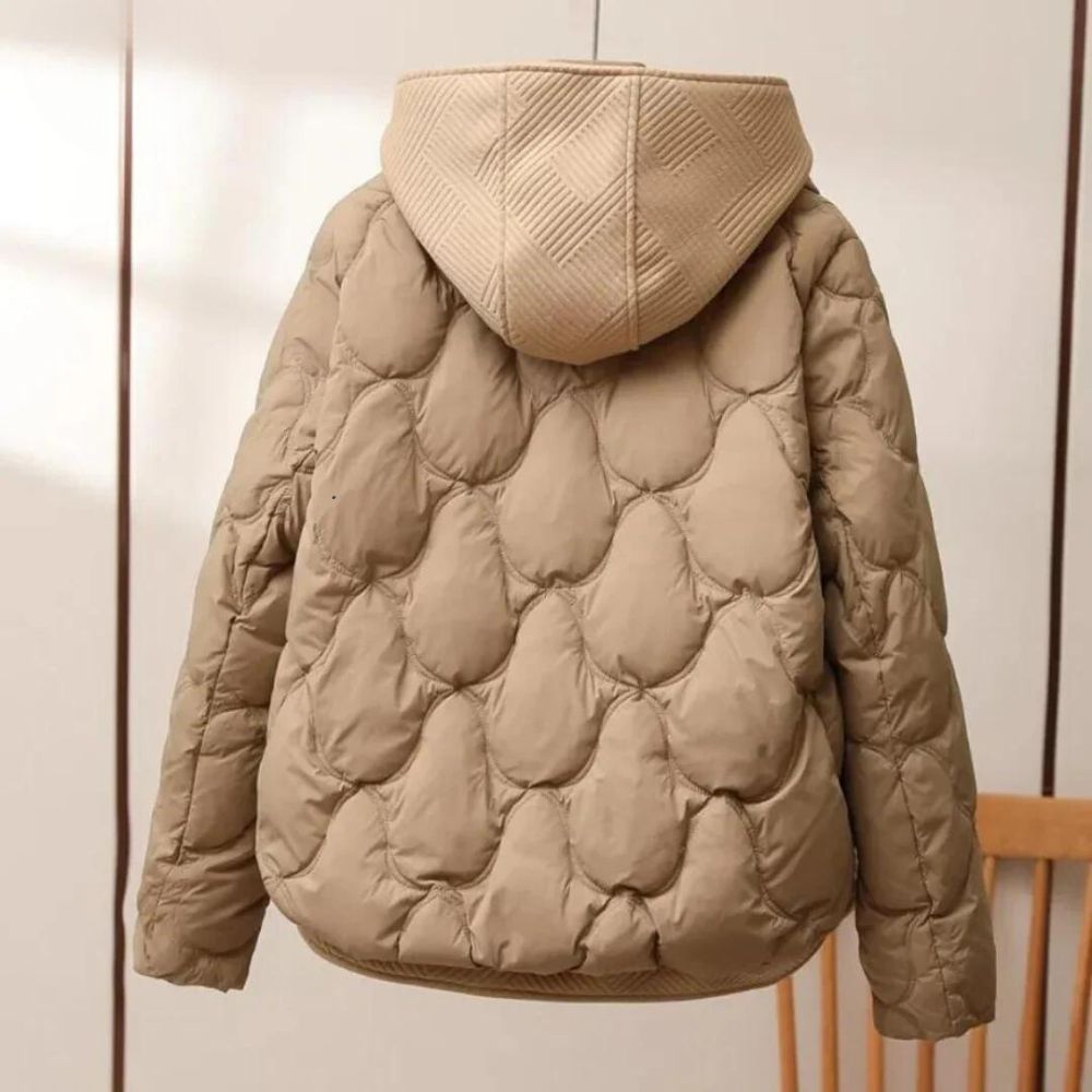 Women’s Quilted Winter Jacket with Padded Design | Warm Ladies Coat for Cold Days