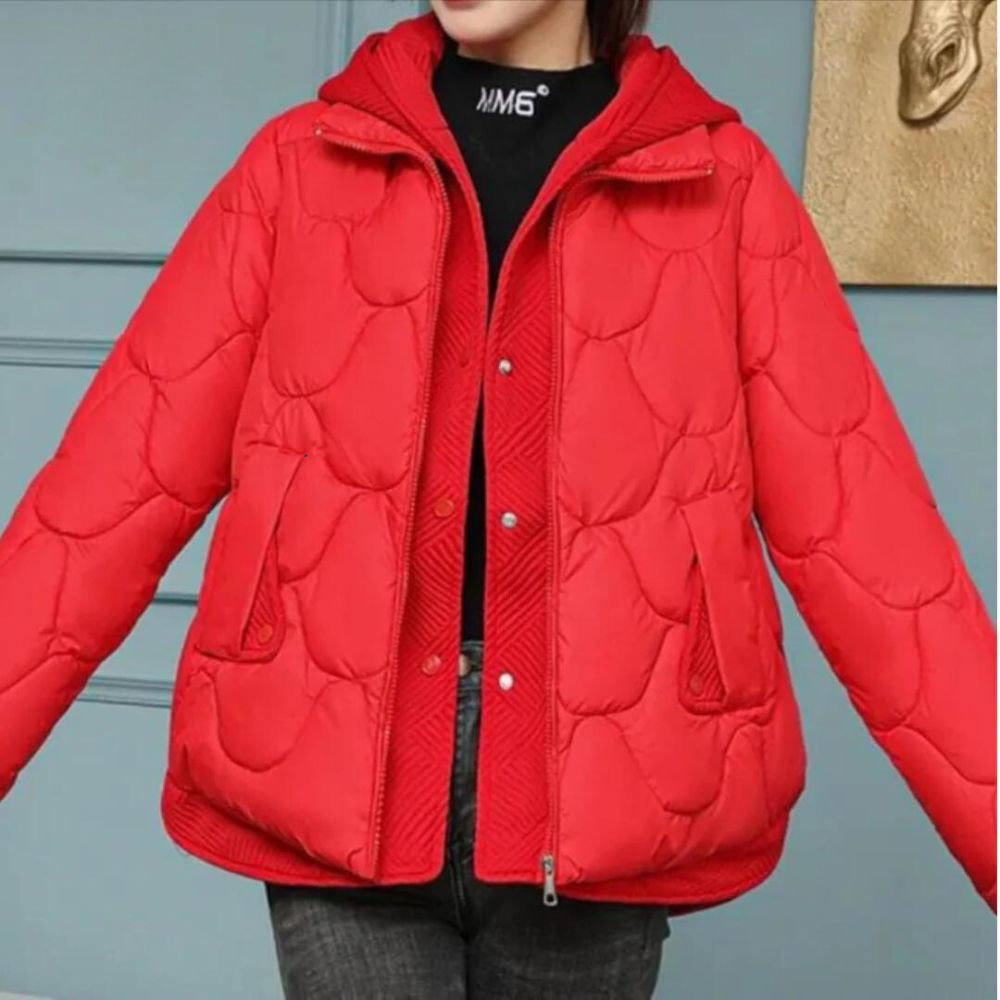 Women’s Quilted Winter Jacket with Padded Design | Warm Ladies Coat for Cold Days