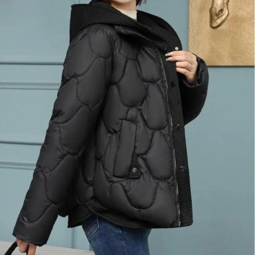 Women’s Quilted Winter Jacket with Padded Design | Warm Ladies Coat for Cold Days
