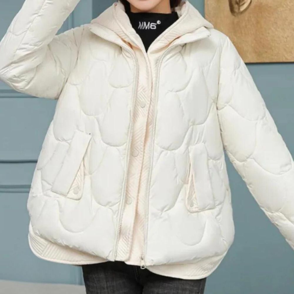 Women’s Quilted Winter Jacket with Padded Design | Warm Ladies Coat for Cold Days