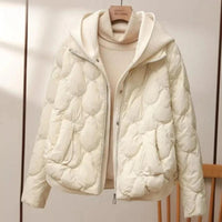 Women’s Quilted Winter Jacket with Padded Design | Warm Ladies Coat for Cold Days
