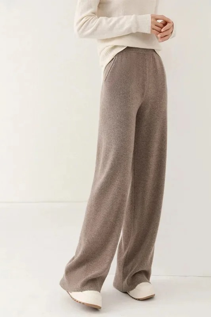 Women’s Wide Leg Trousers in High Waisted Style | Elegant Ladies Pants