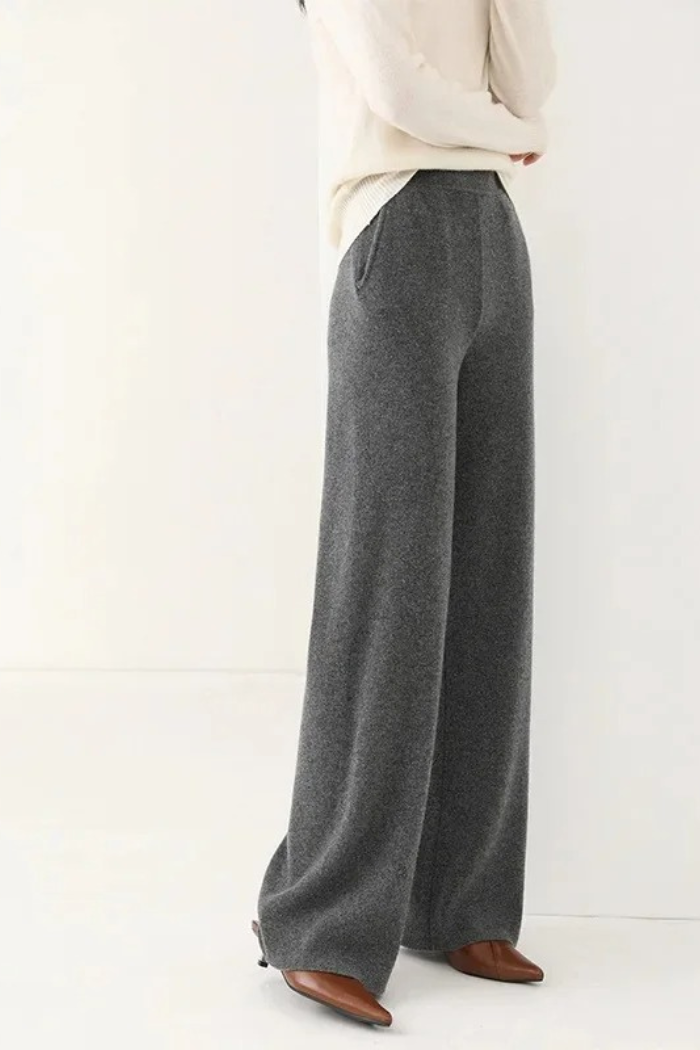 Women’s Wide Leg Trousers in High Waisted Style | Elegant Ladies Pants