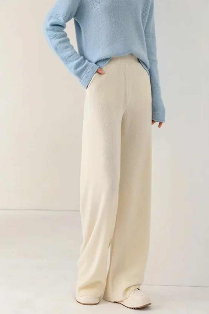 Women’s Wide Leg Trousers in High Waisted Style | Elegant Ladies Pants