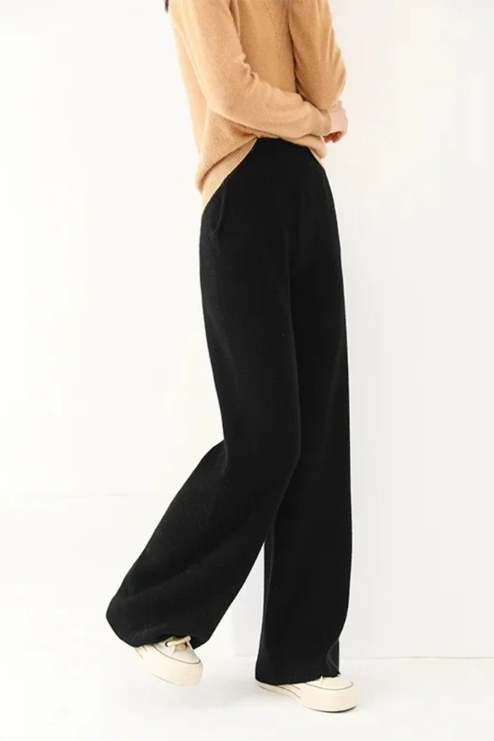 Women’s Wide Leg Trousers in High Waisted Style | Elegant Ladies Pants
