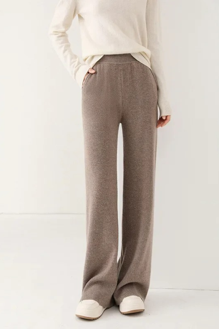 Women’s Wide Leg Trousers in High Waisted Style | Elegant Ladies Pants