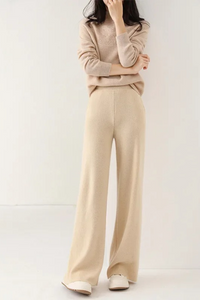 Women’s Wide Leg Trousers in High Waisted Style | Elegant Ladies Pants