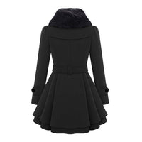 Women’s Trench Coat in Tailored Winter Style | Elegant Long Ladies Jacket