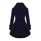 Women’s Trench Coat in Tailored Winter Style | Elegant Long Ladies Jacket