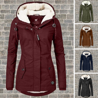 Women’s Pleated Winter Coat | Hooded Warm Jacket | Casual Elegant Outerwear | Cold-Weather Comfort