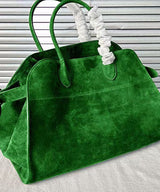 Women’s Large Suede Tote Bag | Designer Handbag with Shoulder and Crossbody Style