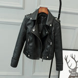 Women’s Leather Jacket in Modern Casual Style | Stylish Ladies Jacket