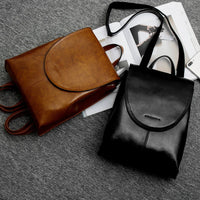 Women’s Leather Backpack Handbag in Modern Style | Versatile Ladies Tote Bag