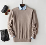 Men’s Knit Sweater in Classic Quarter Zip Style | Warm Winter Jumper