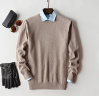 Men’s Knit Sweater in Classic Quarter Zip Style | Warm Winter Jumper