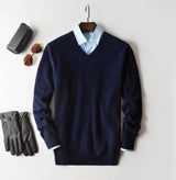 Men’s Knit Sweater in Classic Quarter Zip Style | Warm Winter Jumper